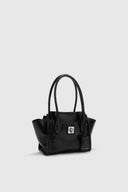 Amanda Mini Double Handle Bag in Vintage Nappa Shearling