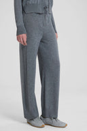 Pantalone in Misto Lana con Cinturino Regolabile