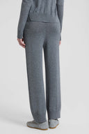Pantalone in Misto Lana con Cinturino Regolabile