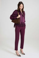 Cigarette Trousers in Interlock