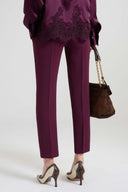 Cigarette Trousers in Interlock