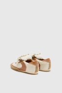 Winner sneakers in bouclé wool and vintage-effect shearling