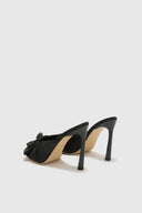 Mule in Raso Nero