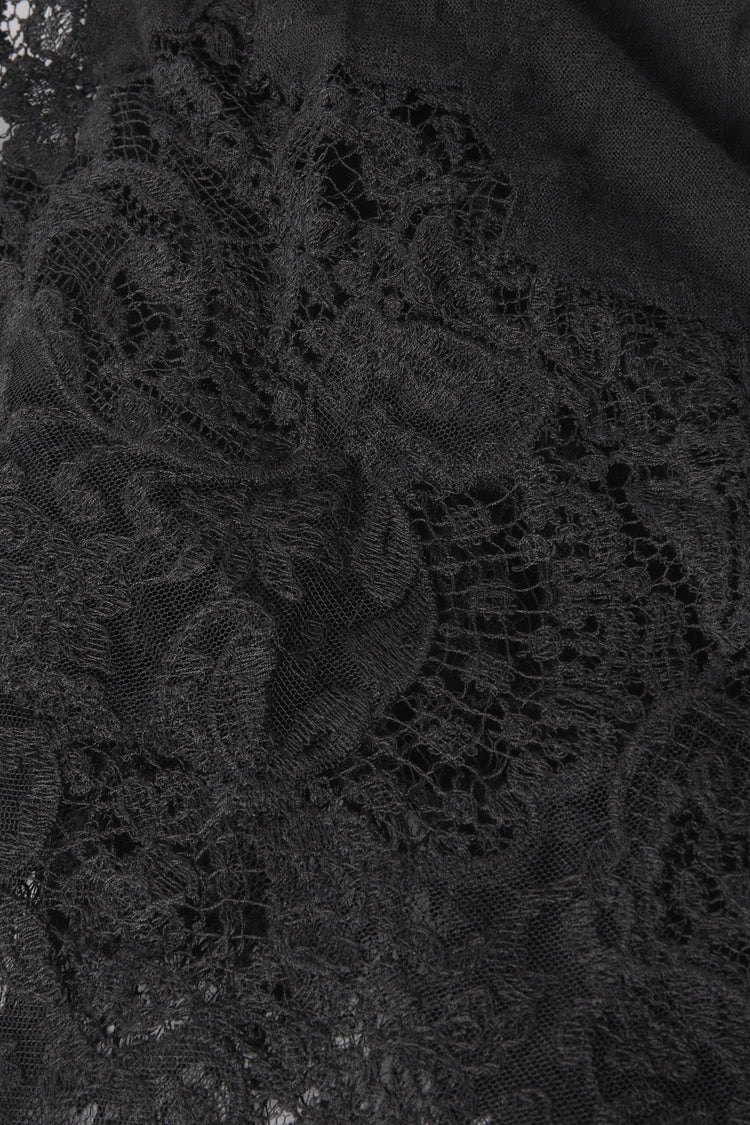 Stola in Pashmina con pizzo